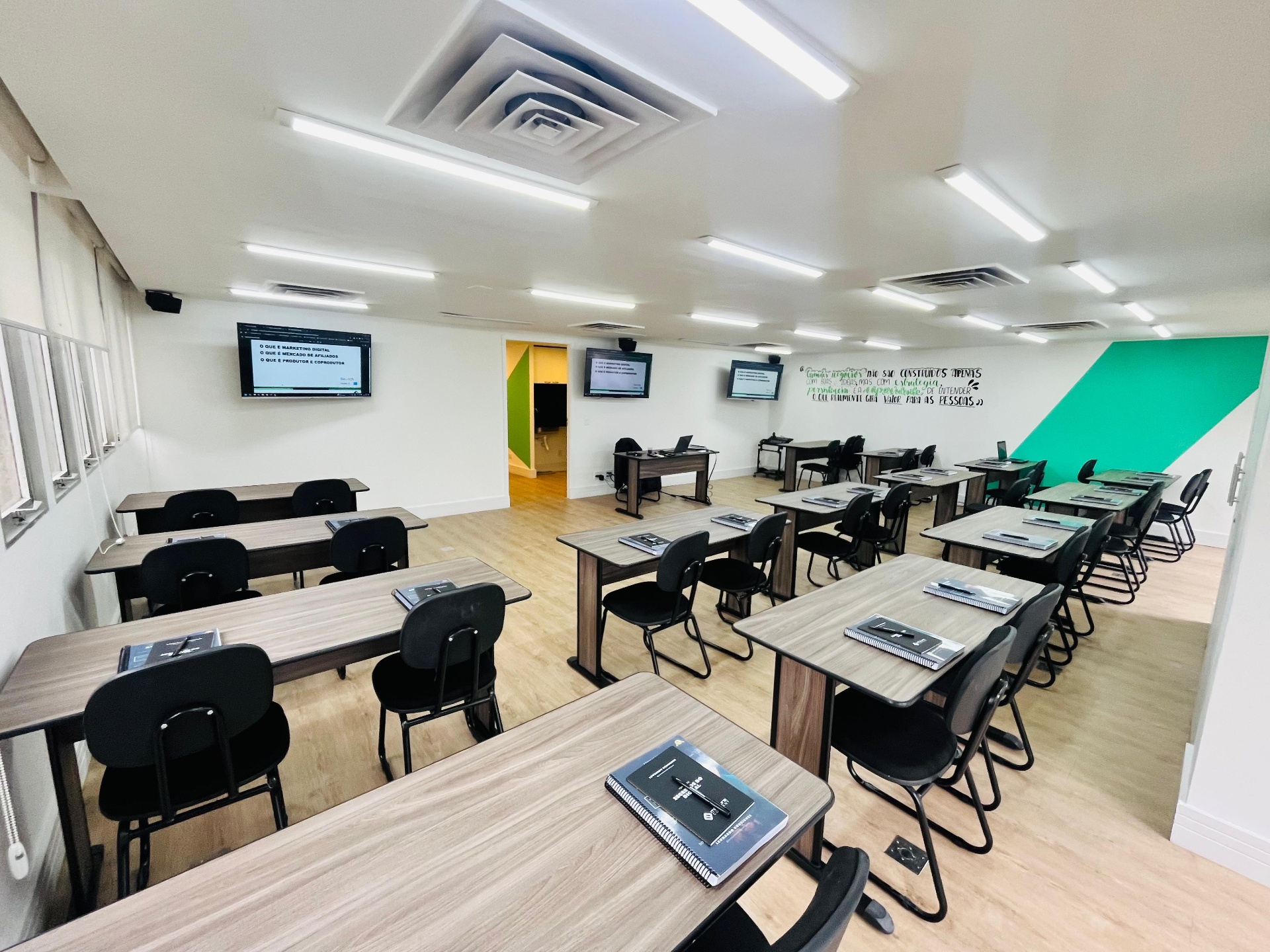 Sala de aula da MFuture na Avenida Paulista